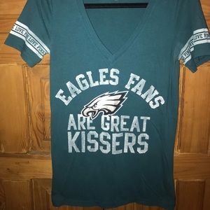 Victoria’s Secret pink eagles football shirt